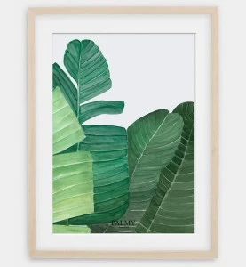 Plakat botaniczny na ścianę  - Palmy mod 2